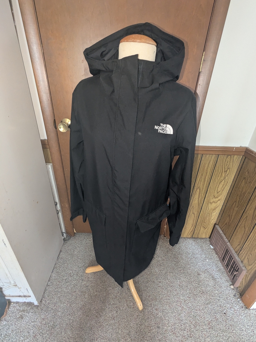 The North Face Women's Black Waterproof Hooded Coat